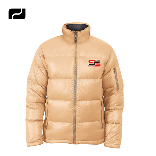 Wholesale Fashion Puffer Jacket Designer Men Coats Custom Down Bubble Men Down Shiny Puffer Jacket