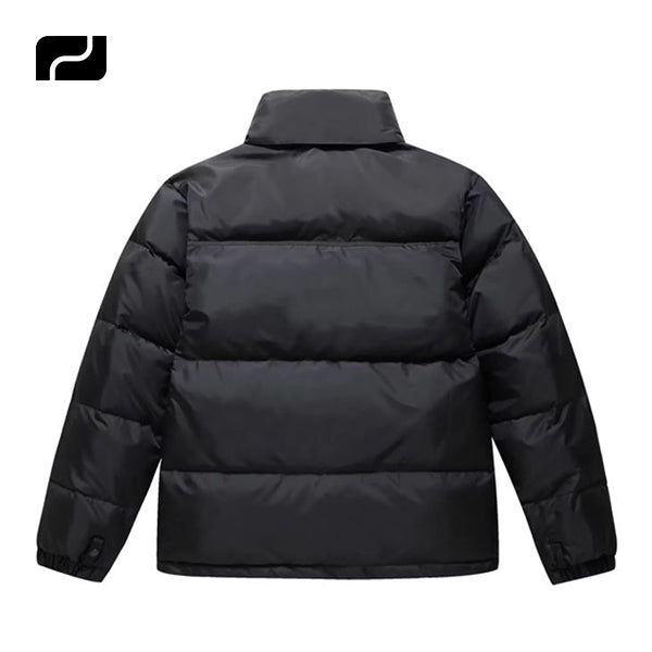Black Puffer Jackets Bubble Puffer Coat Jacket for Men High Quality Puffer Down Jackets Cold Weather Winter Casual Knitted