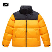 Black Puffer Jackets Bubble Puffer Coat Jacket for Men High Quality Puffer Down Jackets Cold Weather Winter Casual Knitted