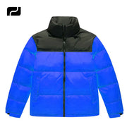 Black Puffer Jackets Bubble Puffer Coat Jacket for Men High Quality Puffer Down Jackets Cold Weather Winter Casual Knitted