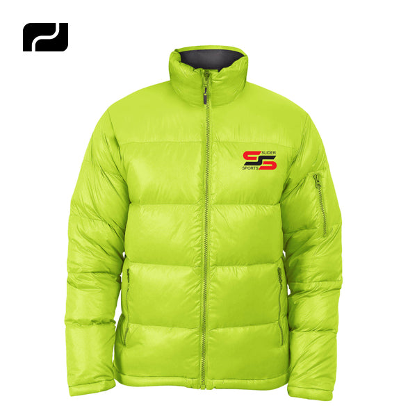 Custom Wholesale Quilted Coats Outerwear Puffer Hoodie Jacket for Men