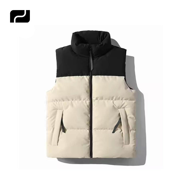 OEM Custom Design Sleeveless Bubble Jacket Winter Outwear Utility Jackets Mens Puffer Vest