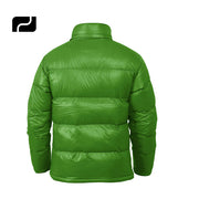 Oem Custom Embroidered Warm Thicken Bubble Mens the Winter Down Coats High Quality Quilted Padded Down Puffer Jacket for Men